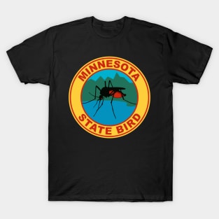 Funny Minnesota Mosquito State Bird T-Shirt